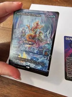 Harmonized Crescendo (0384) (Showcase) NM Foil Lorwyn Eclipsed MTG - Image 3