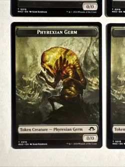 4x Mth Modern Horizons 3 Phyrexian Germ Token NM/M Magic The Gathering - Image 2