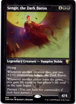 Sengir, the Dark Baron (Foil Etched) (Foil) Commander Legends, 568 NM - Image 1