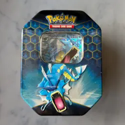 Pokemon TCG: Gyarados GX Hidden Fates Tin | Brand New and Factory Sealed - Image 1