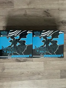 Pokemon 2x Black Bolt Elite Trainer Box | ENG Sealed & OVP - Image 1