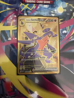 Cynthia's Garchomp EX GOLD Hyper Rare 241/182 Pokemon Destined Rivals NM/M POKE - Image 1