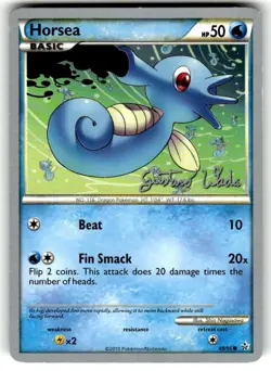 Pokemon Horsea 49/95 HGSS Unleashed World Championships 2011 NM - Image 1