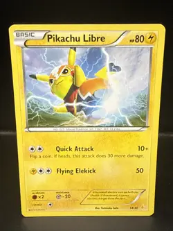 Pokemon TCG Pikachu Libre XY Trainer Kit: Pikachu Libre & Suicune 14/30 - Image 1