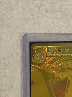 Mega Charizard X ex Gold Hyper Rare 130/094 Pokemon TCG Phantasmal Flames. - Image 3