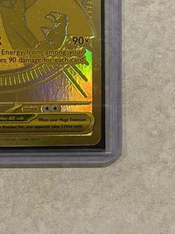 Mega Charizard X ex Gold Hyper Rare 130/094 Pokemon TCG Phantasmal Flames. - Image 5
