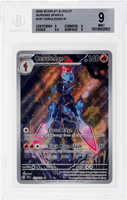 2024 Pokemon Scarlet and Violet Surging Sparks Ceruledge BGS 9 - Image 1