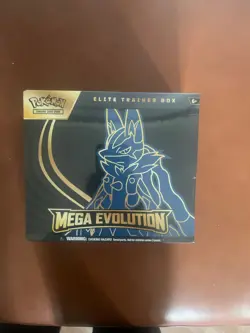 Pokemon TCG Mega Evolutions Lucario Elite Trainer Box ETB - Image 1