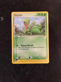 Treecko 75/109 Ruby and Sapphire Pokemon TCG - LP - Image 1