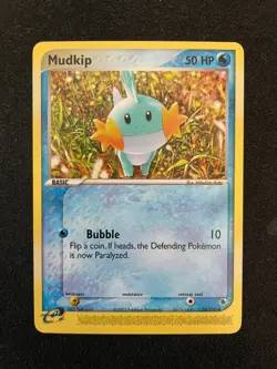 Mudkip 60/109 Ruby & Sapphire Pokemon TCG - LP - Image 1