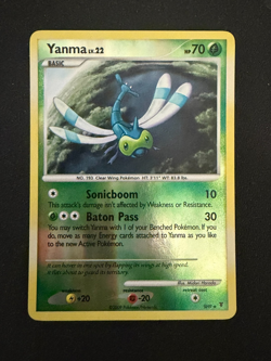 Yanma SH9-12 Platinum Supreme Victors Shiny Reverse Holo Pokemon TCG - NM/LP+ - Image 1