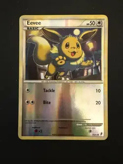 Eevee 56/95 Call of Legends Reverse Holo Pokemon TCG - LP+ - Image 1