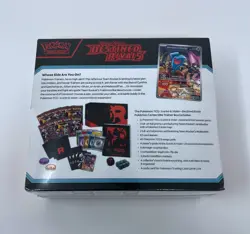 Pokemon TCG Destined Rivals - POKEMON CENTER EXCLUSIVE ETB Elite Trainer Box NEW - Image 2