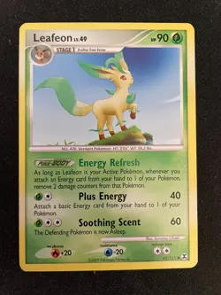 Leafeon 45/111 Rising Rivals Rare Non-Holo Pokemon TCG -LP - Image 1