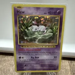 Pokemon TCG Mew 53/108 Holo Rare XY Evolutions 2016, NM - Image 1