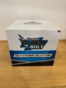 Pokemon TCG Black Bolt Tech Sticker Collection Display Case 12 ct (36 packs) - Image 2