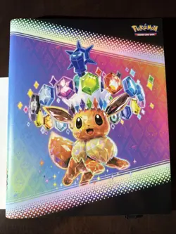 Pokemon Prismatic Evolutions Binder (Empty) Never Used - Image 1