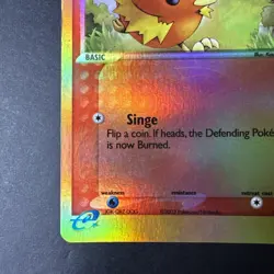 Pokemon TCG Torchic EX Ruby and Sapphire 74/109 Reverse Holo Common - Image 3