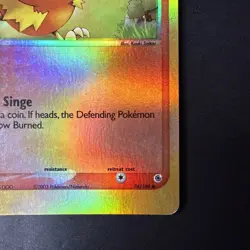 Pokemon TCG Torchic EX Ruby and Sapphire 74/109 Reverse Holo Common - Image 4