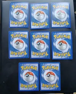 8x Vintage Reverse Holo Pokemon Karten Sammlung | DE & EN | Verschiedene Sets - Image 2