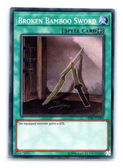 Broken Bamboo Sword - OP08-EN009 - Super Rare - Yugioh - Image 1