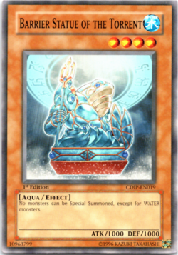 Barrier Statue of the Torrent - CDIP-EN019 - Common - 1st Edition - Yugioh - Image 1