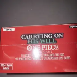 ONE PIECE TCG Booster Box OP13 OP-13 CARRYING ON HIS WILL - ENG English - Image 3