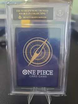 2025 One Piece FODS Silvers Rayleigh Alt Art SP OP09-005 BGS 10 Black Label - Image 4