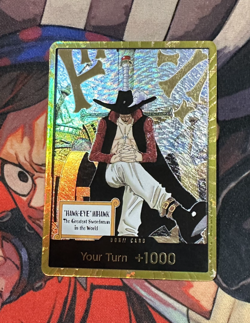 One Piece TCG - Don!! OP14 - Dracule Mihawk - The Azure Sea's Seven - EN - NM - Image 1