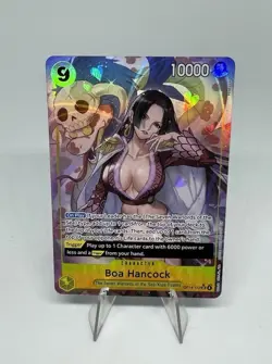 Boa Hancock (Alt Art) OP14-112 SR The Azure Sea’s Seven English One Piece TCG - Image 1