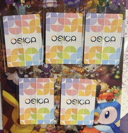 OSICA TCG - High School DxD Full set of 5 Box Topper Promo Cards (Sealed) - Image 2