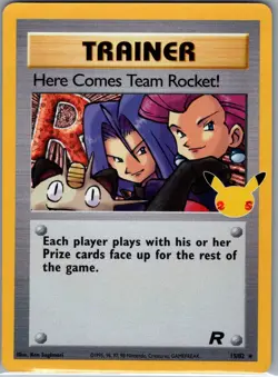 Here Comes Team Rocket! 15/82 Celebrations - Pokemon Card - NM - Image 1