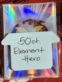 YuGiOh Elemental Hero Proctective Cards 50 Ct. Free Shipping Seller From Hawaii - Image 3