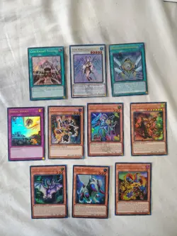 Yugioh 10 card lot all foil - Image 1