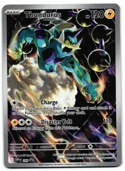 Thundurus 209 - Scarlet & Violet Promo Pokemon TCG - LP Card - Image 1