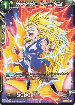 Dragon Ball Card Game: Son Goku, the Last Straw #SD10-02 - Image 1