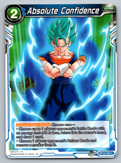 Absolute Confidence BT10-059 C - Dragon Ball Super Card Game - Image 1