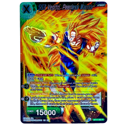 Dragon Ball Super SS3 Vegito, Peerless Warrior Rare Foil Card - Image 1