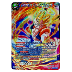 Dragon Ball Super Card Game Ultimate Fusion Gogeta Foil Starter Rare Card - Image 1