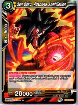 Dragon Ball Super Card Game Son Goku, Absolute Annihilation Rise of the... - Image 1