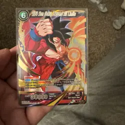 Dragon Ball Super Card Game SS4 Son Goku, Beyond All Limits Mythic Booster P-262 - Image 1