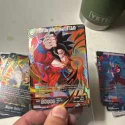 Dragon Ball Super Card Game SS4 Son Goku, Beyond All Limits Mythic Booster P-262 - Image 3