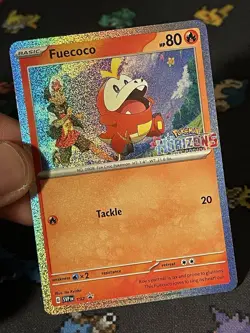Pokemon Cards Fuecoco SVP192 Holo Promo STAMPED - (NM) - Image 2