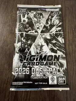 Digimon Card Game TCG Dash Pack 2026 English Sealed New x 16 - Image 1