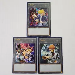 Kaiba, Yugi, Joey - LDK2 - 3 Card Token Set - Limited - Ultra- 2024- NM - Yugioh - Image 1