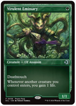 Virulent Emissary - Promo Pack: Lorwyn Eclipsed (PPECL) - Image 1
