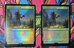 2x Entish Restoration x2 NM Foil MTG Lord Of The Rings Unplayed Magic Gathering - Image 1