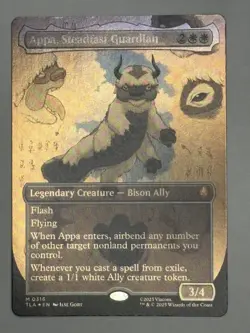 Appa, Steadfast Guardian (Borderless) Avatar: The Last Airbender Foil - Image 2