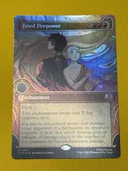 Fated Firepower (Showcase) Avatar: The Last Airbender Foil - Image 1