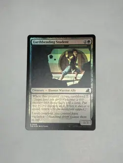 Earthbending Student (Foil) MTG Avatar (TLE) 0249 - Image 1